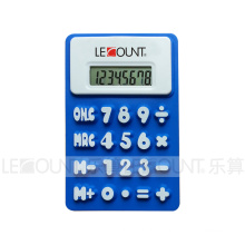 Cadeau de promotion 8 chiffres Calculatrice de silicium pliable avec aimant (LC510B)
